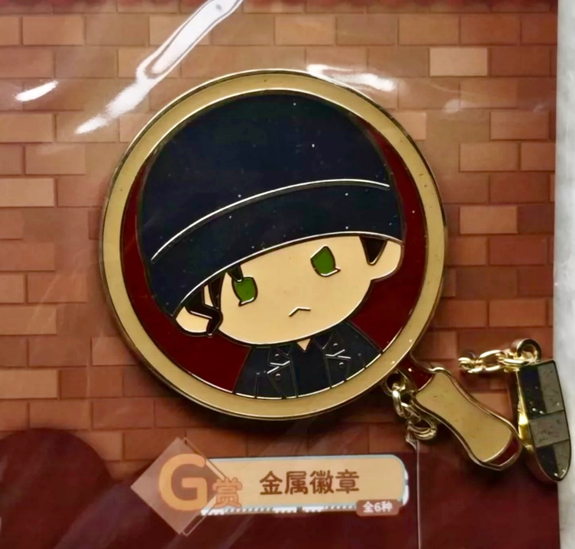 コナン 一番くじ PotePotte メタルピンバッジ 安室 赤井 キッド