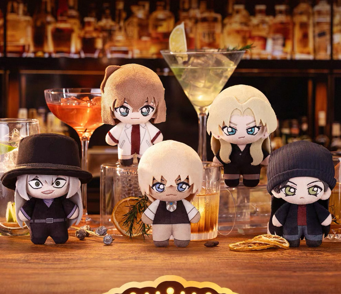 コナン　黒の組織　バッグ付き　ぬいぐるみ　マスコット
