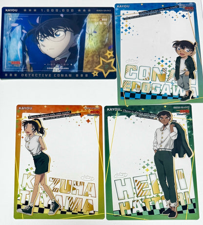 コナン  KAYOU トレーディングクリアカード　耀夜版　　平次＆和葉　　コナン
