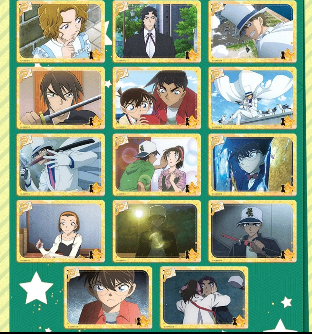 コナン  KAYOU トレーディングカード　100万ドルの五稜星　BOX