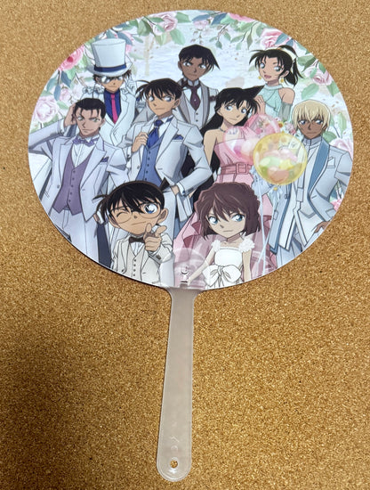 コナン　韓国　30周年POP UP ショップ　PVCうちわ