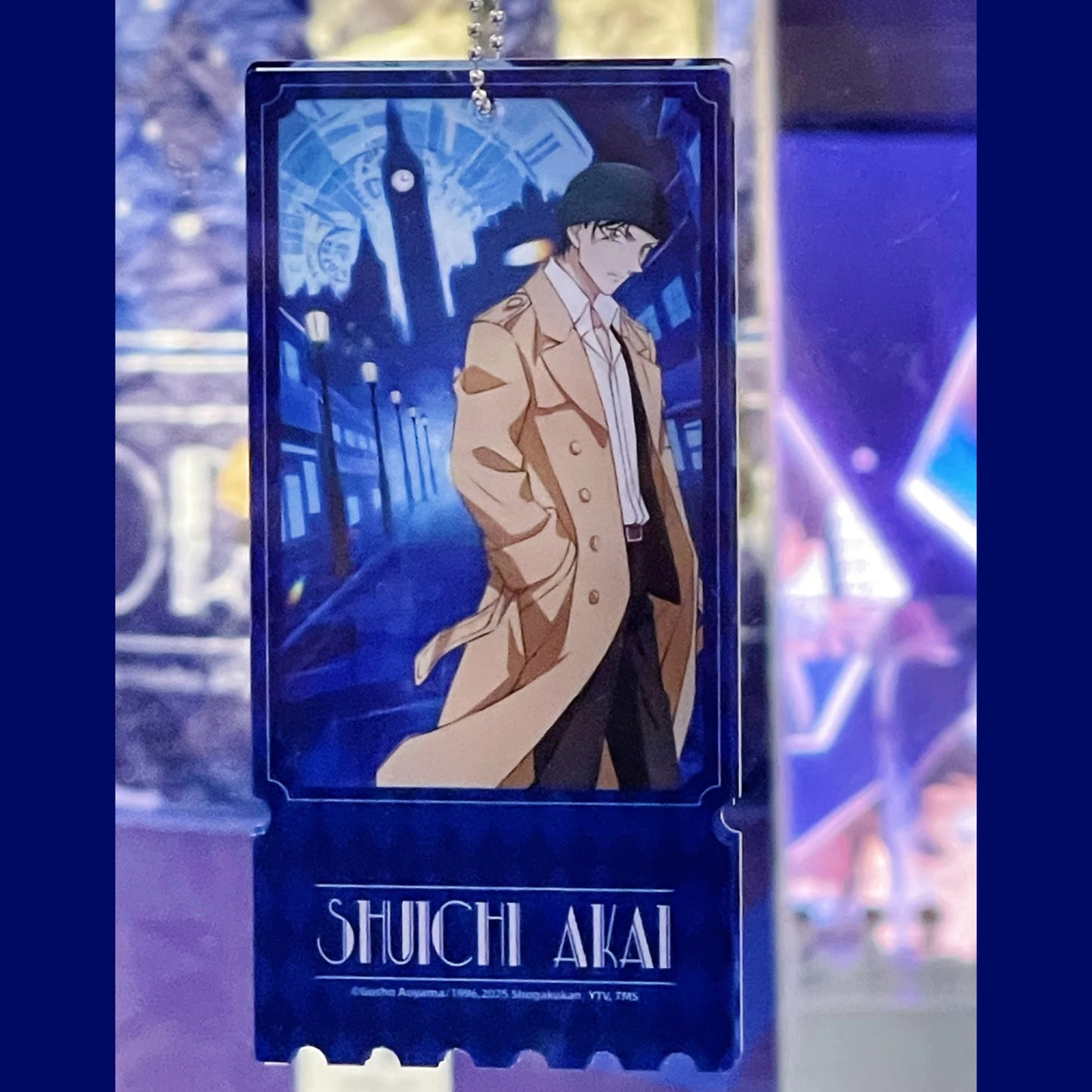 【予約】コナン　永遠の一瞬　チケット風キーホルダー　BOX【11月】