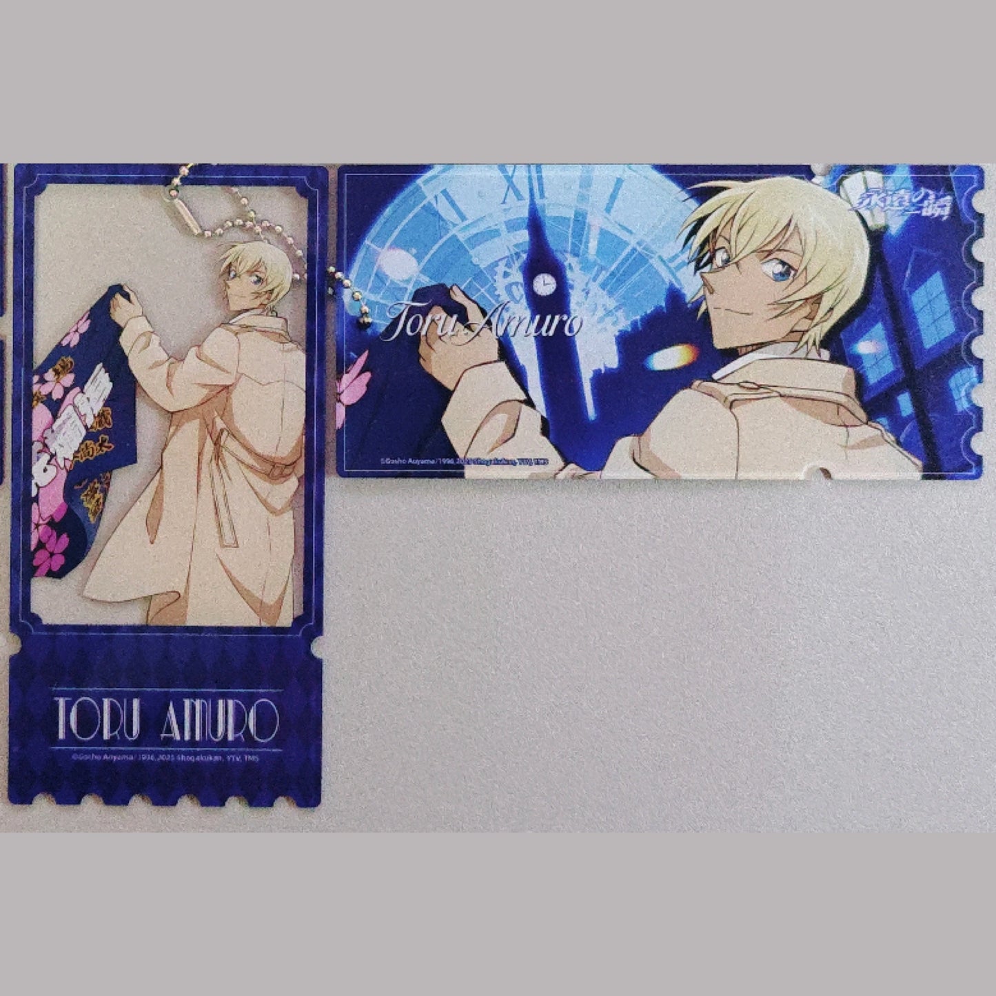 【予約】コナン　永遠の一瞬　チケット風キーホルダー　BOX【11月】