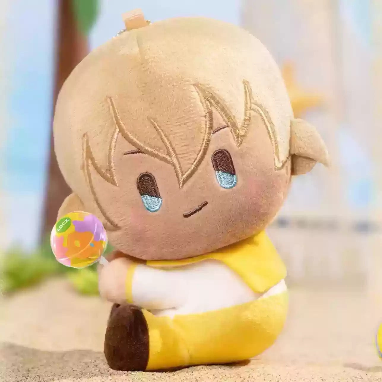 コナン  サマービーチ　　スティックキャンディ ぬいぐるみ