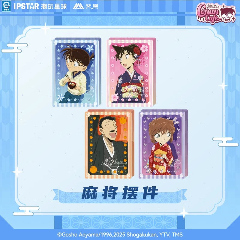 コナンカフェ2024　New Year アクリルブロック　セット