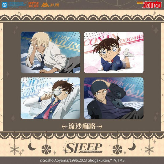 コナン 寝そべりシリーズ　Sleep ラメ入りアクリル牌 Box