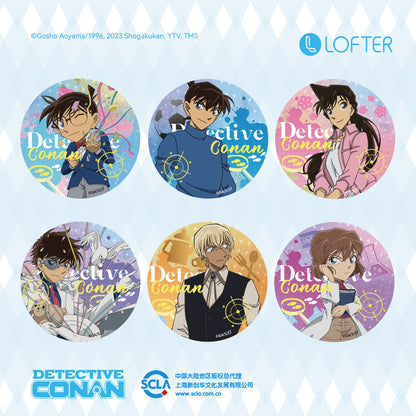 コナン lofter インクシリーズ　缶バッジ　 安室透　怪盗キッド　コナン