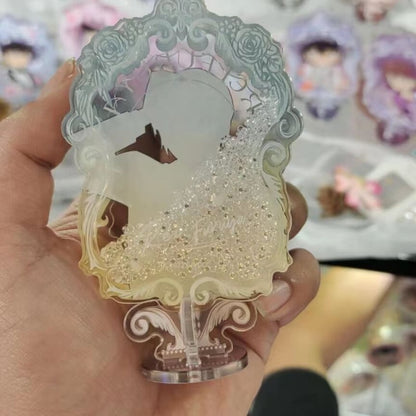 コナンカフェ 2022年 ハロウィンの花嫁　ストーン入りアクリルオーナメント