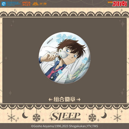 コナン 寝そべりシリーズ　Sleep 缶バッジ 単品
